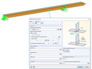 Kopplung Stab-Fläche mit Linienfreigabe