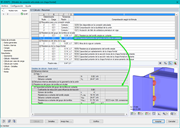 Zusammenfassung der Nachweise in RF-JOINTS Stahl - Gelenkig