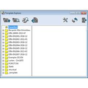Explorador de plantilla