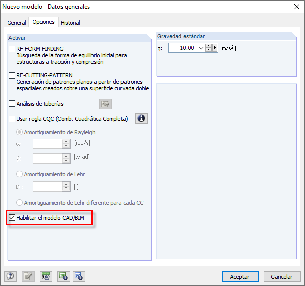 Import von physikalischen Modellen ermöglichen