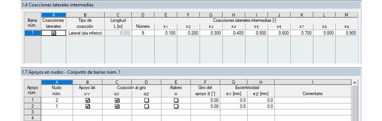 Beschreibung des statischen Systems