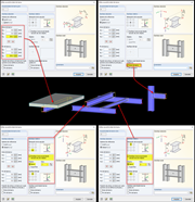 Excentricidades de la barra