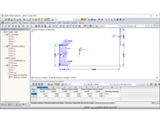 Esfuerzos de la sección del muro de cortante