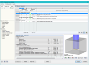 Ventana 3.1 Cálculo - Resumen incluyendo los detalles de la profundidad requerida del cáliz