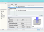 Ventana 3.1 Cálculo - Resumen incluyendo los detalles de la resistencia del perfil del pilar