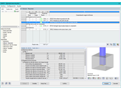 Ventana 3.1 Cálculo - Resumen incluyendo los detalles de cálculo del pilar en el cáliz