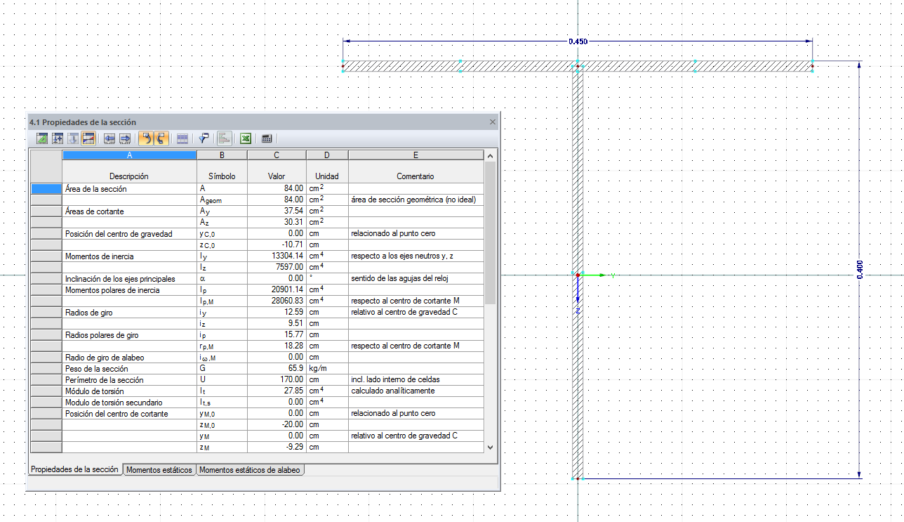 Introducción de datos en SHAPE-THIN