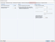 Parámetros de cálculo