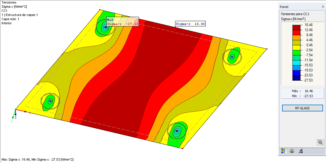 Spannungsanalyse im Feldbereich