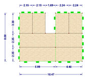 Geometría de la placa