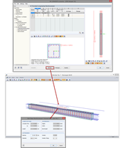 Verbesserte und erweiterte grafische Darstellung der Bewehrung