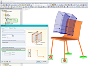 Configuración para sólido de contacto