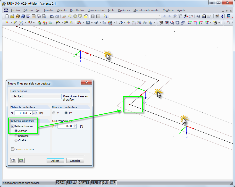 Import und Verwendung einer DXF-Hintergrundfolie