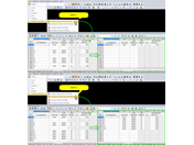 Organización de los datos del caso de carga: Comprimir datos en la tabla activa