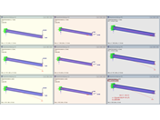 Deformaciones, caso de carga 1