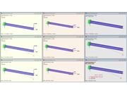 Deformaciones, caso de carga 1