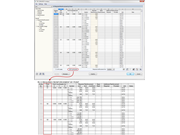 Tablas de resultados de RF-CONCRETE Surfaces