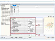 Asignar parámetros a varias barras o conjuntos de barras