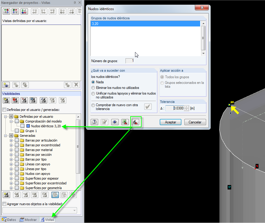Ansichten aus Modellkontrolle erstellen