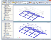 Visualización de cargas de superficie generadas