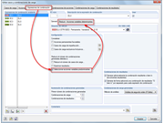 Editar casos de carga y combinaciones