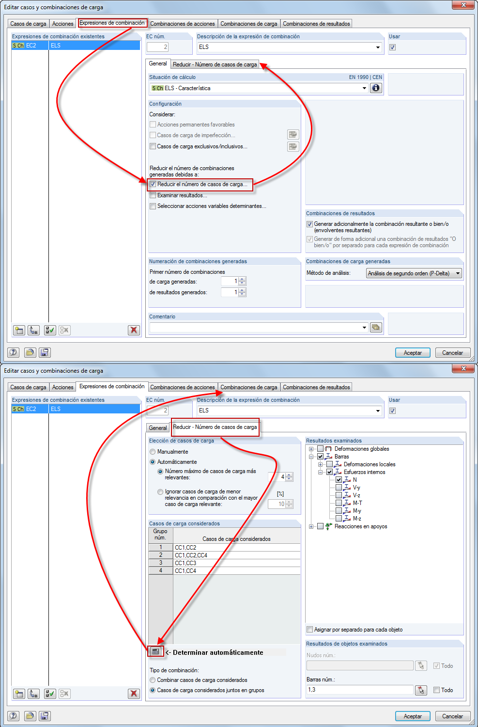 reduciendo el número de casos de carga