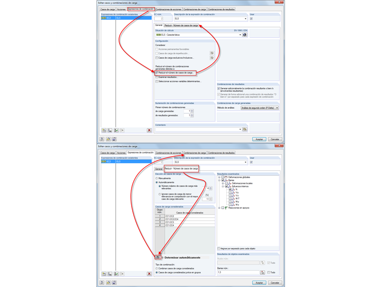 reduciendo el número de casos de carga