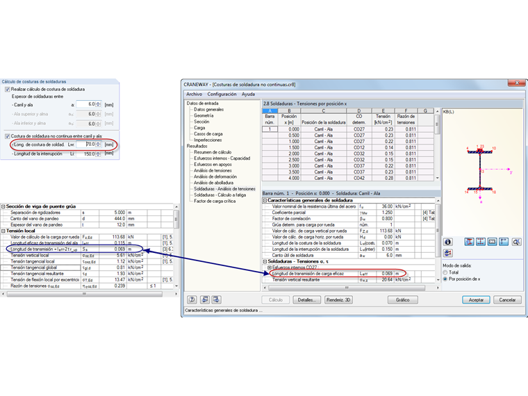 Definición de costura de soldadura no continua