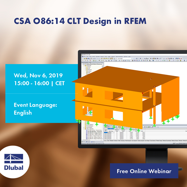 CSA O86: 14 CLT Design en RFEM