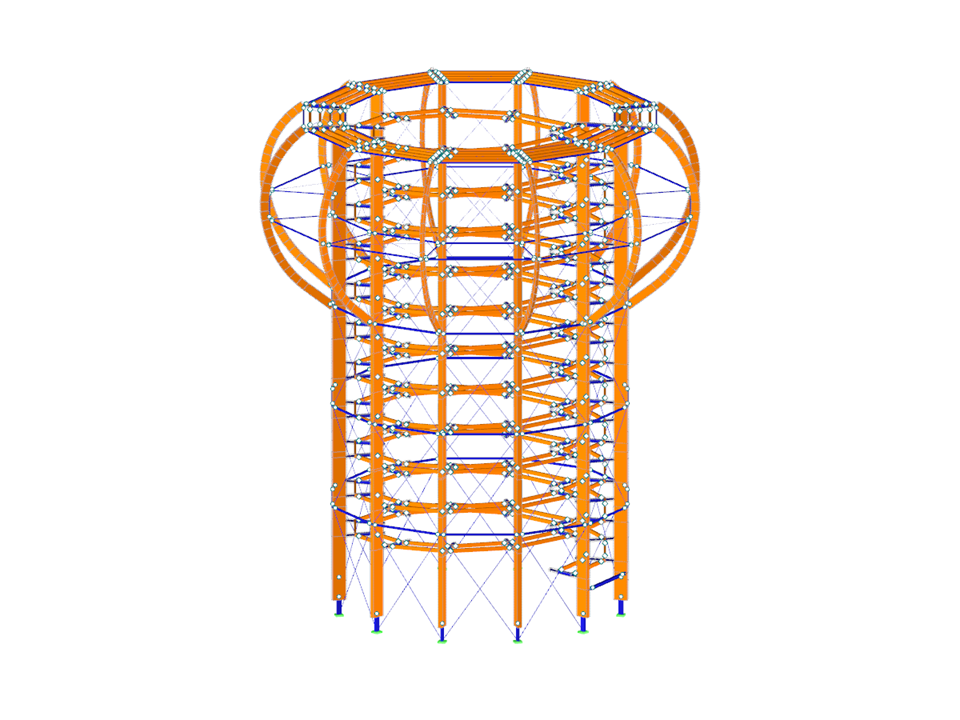 Torre mirador en la isla de Rügen, Alemania