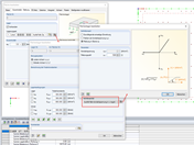 Auswertung der Dehnungen für die Rissbreitenberechnung mit Zwang