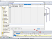 Definition der Parameter für die Stabendgelenke