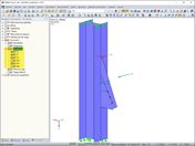 Fuerzas resultantes y momentos de la sección