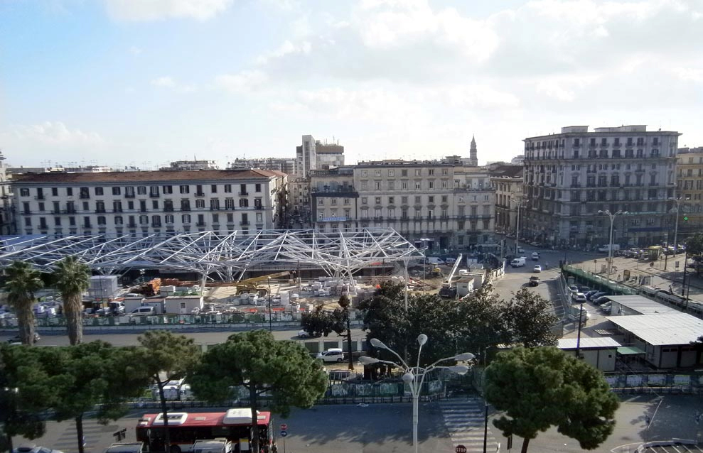 Estructura de soporte de acero (© DPA Architecture)