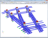 Modelo de estructura portante en RFEM (© GHI)