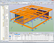 Modelo analítico de "AIR House" en RFEM (© ČVUT)