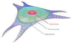 Estructura de celosía en RSTAB (© MERO-TSK)
