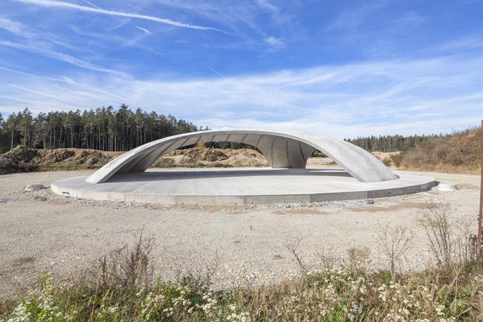 Cubierta completada para eventos (© Christoph Panzer)