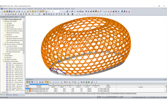 Modelo 3D de CIMU - ILE DE SEGUIN en RSTAB (© sblumer ZT GmbH)