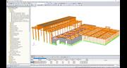 Modelo del proyecto en RFEM (© Arborescence)