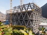 Sede de Markas durante la fase de construcción (© ATP/Bause)