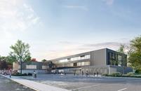 Vista de arquitecto del Colegio Marie Curie en Fontoy (© KL Architectes - Bagard & Luron)