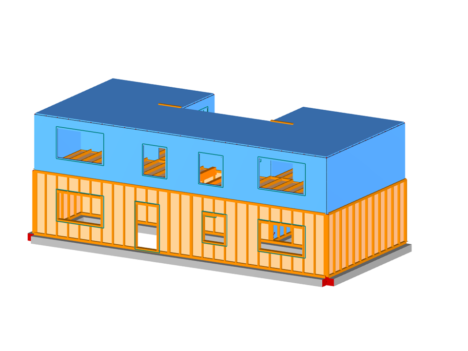 Edificio de madera contralaminada (CLT)