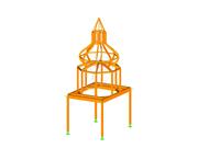 Proyecto de cliente diseñado con el software de análisis y diseño estructural RSTAB