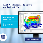 Análisis del espectro de respuesta según ASCE 7-16 en RFEM