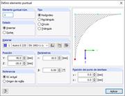 Elemento puntual del tipo "Redondeo"