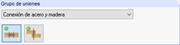 Grupo de uniones para estructuras de madera