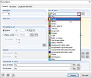 Tipo de barra "Rígida"