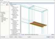 Rigidizador en el alma con una zona de unión de articulación de rótula