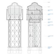 Torre de agua, Kladno-Rozdělov